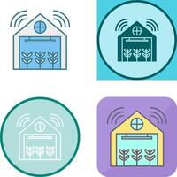 Warehouse Icon Design vector