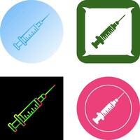 Syringe Icon Design vector