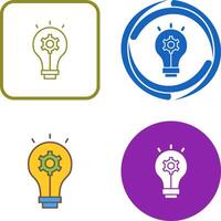 Idea Icon Design vector