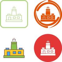 Factory Icon Design vector