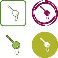 Key Icon Design vector