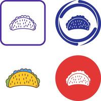 Tacos Icon Design vector