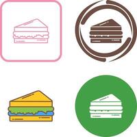 Sandwich Icon Design vector