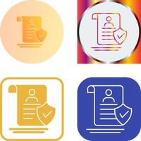 Verified Icon Design vector