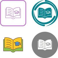 Open Book Icon Design vector