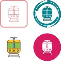 Tram Icon Design vector