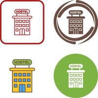 Hostel Icon Design vector