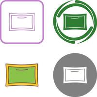 Pillow Icon Design vector