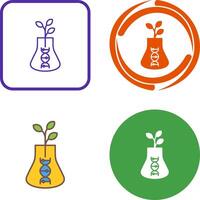 Biology Icon Design vector