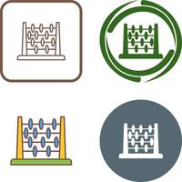 Abacus Icon Design vector