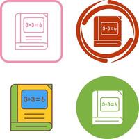 Math Icon Design vector