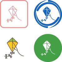 Kite Icon Design vector