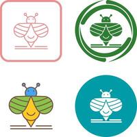 diseño de icono de abeja vector