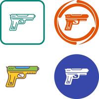 diseño de icono de pistola vector