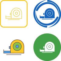 Measuring Tape Icon Design vector