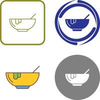 Soup Icon Design vector