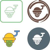 Security Camera Icon Design vector