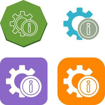 Setting Icon Design vector