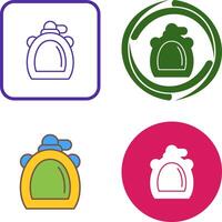 Canteen Icon Design vector