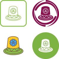 Hat Icon Design vector