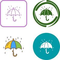 Raining Icon Design vector