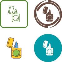 Lighter Icon Design vector