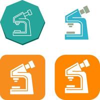 Microscope Icon Design vector