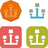 Lamp Icon Design vector