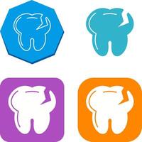 Tooth Icon Design vector