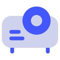 proyector icono para web, aplicación, infografía, etc vector