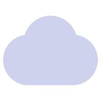 Cloud icon for web, app, infographic, etc vector