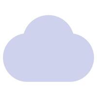 Cloud icon for web, app, infographic, etc vector