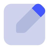 Edit icon for web, app, infographic, etc vector