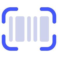 Barcode icon for web, app, infographic, etc vector