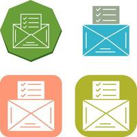 Check List Icon Design vector