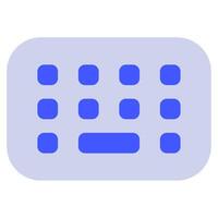 Keyboard icon for web, app, infographic, etc vector