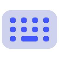 Keyboard icon for web, app, infographic, etc vector