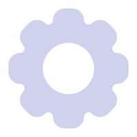 Gear icon for web, app, infographic, etc vector