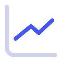 Chart icon for web, app, infographic, etc vector