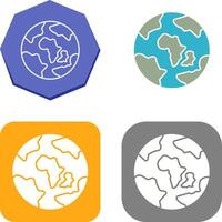 Earth Icon Design vector