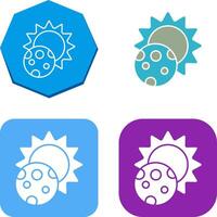 Eclipse Icon Design vector