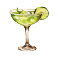 La peinture de une Margarita cocktail png