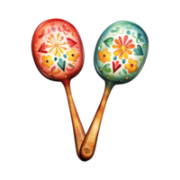 maracas pour authentique Latin américain rythmes png