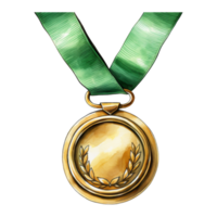 ouro medalhas a comemorar realização png