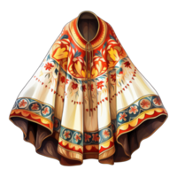 Mexican Poncho for Cultural Celebrations png