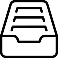 Storage data icon symbol image for database illustration vector