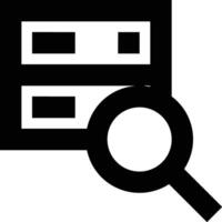 Storage data icon symbol image for database illustration vector