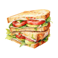 köstlich Sandwiches perfekt zum Mittagessen png