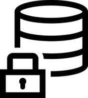 Storage data icon symbol image for database illustration vector