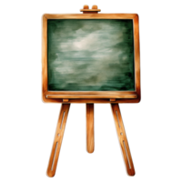 Vintage Chalkboard with Wooden Frame png